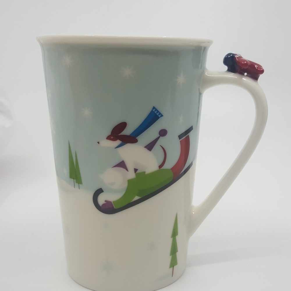 2011 Starbucks Snow Play Mug with Airplane